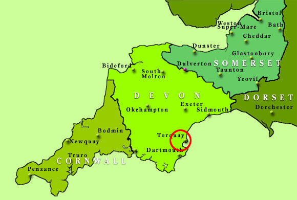 South-west Map